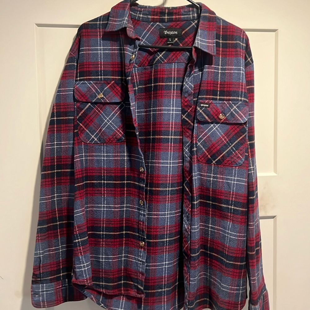 Brixton flannel. Like new.